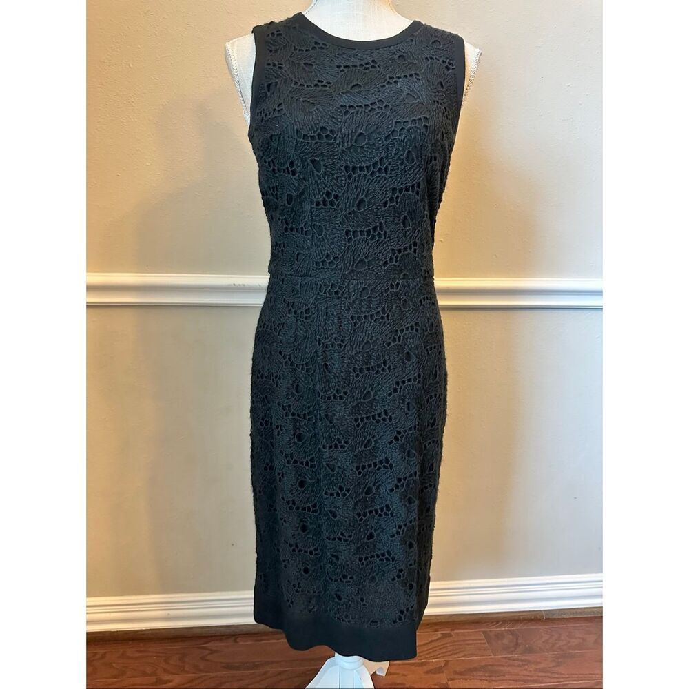 Dolce and Gabbana lace sheath Midi Dress Size 42 FITS LIKE SMALL